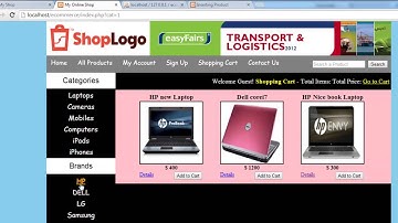E Commerce Website in PHP & MySQL Part 21   getting brand products