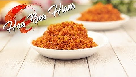 How To Make Hae Bee Hiam (蝦米香) | Share Food Singapore