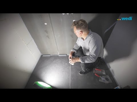 wedi | NL - Training: Inloopdouche Fundo Plano Linea inbouwen.
