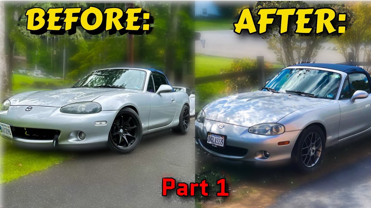 Making My Miata Stock Again…But Why?! || NB Miata Build.