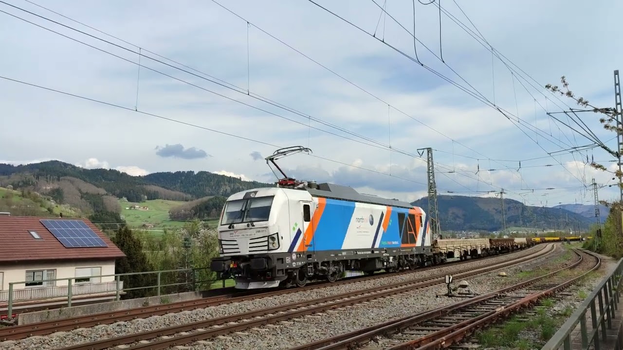 BM Bahndienste 248 011 auf dem Weg nach Offenburg