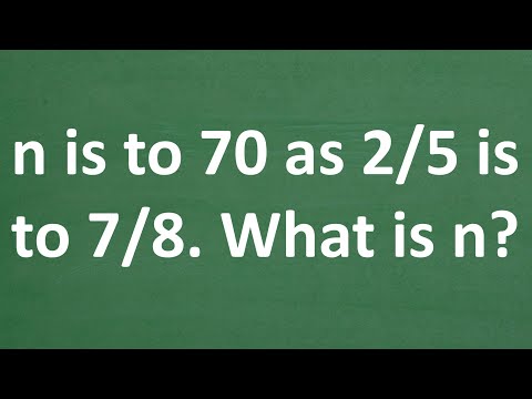 Students Lose Easy Math Tests Points Here Ratio Proportion Problem 