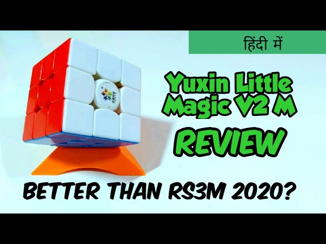 Yuxin Little Magic 2X2 V2M Magnetic Speed Cube Stickerless