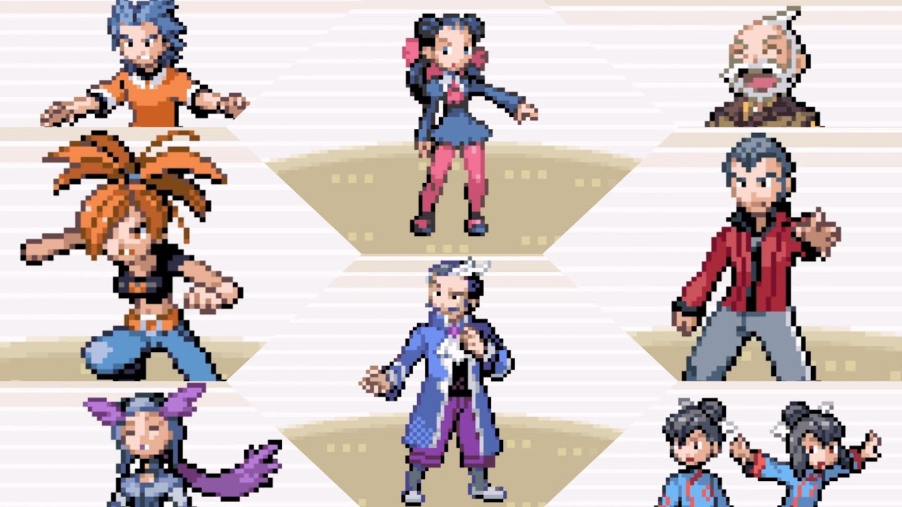 All Gym Leaders - Pokémon Emerald [No Healing] [Set Mode] - YouTube