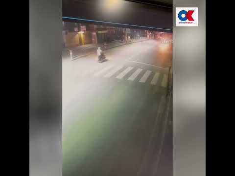 तीनकुने हत्याकाण्डपछि भाग्दै गरेका सञ्जय भण्डारी । CC TV FOOTAGE