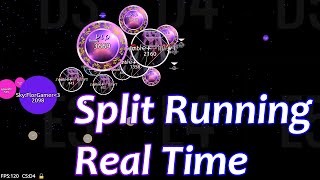 baiano) agar.io - Split Running Real Time #4