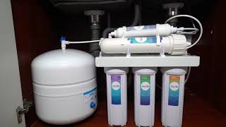 SimPure T1 5-Stage Under Sink Reverse Osmosis Water Filtration System Installation Tutorial screenshot 2