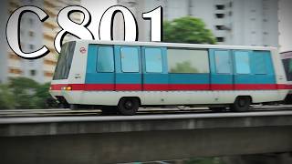 The Adtranz C801 | Singapore's Troubled LRTs