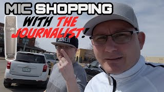 Mic Shopping with The Journalist! | COFFEE | DISCUSSION | FUN | MIC UNBOXING
