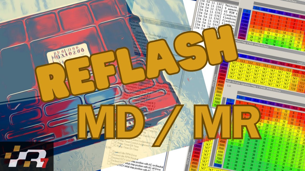 Como Hacer un Reflash A las Ecu MD y MR de Mitsubishi Technica usando ...