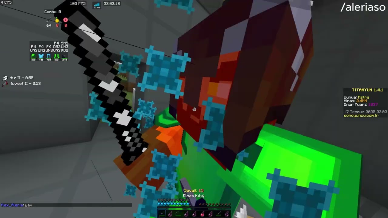 50x Gök Kesme - Sonoyuncu Titanyum #sonoyuncu #titanyumpvp