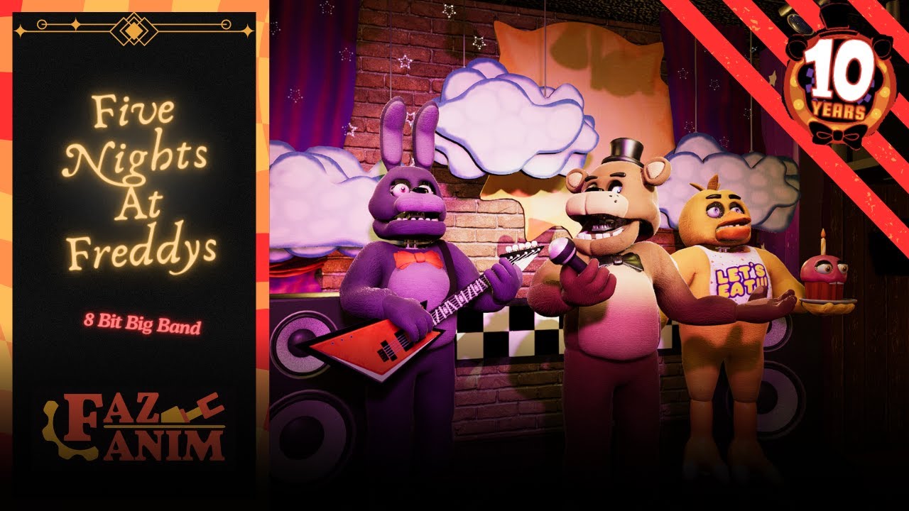 (Faz-Anim) FNAF 10th Anniversary! - YouTube