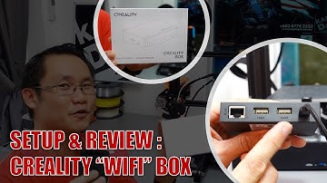 Creality WiFi Cloud Box unbox, setup guide and review (A Beginner