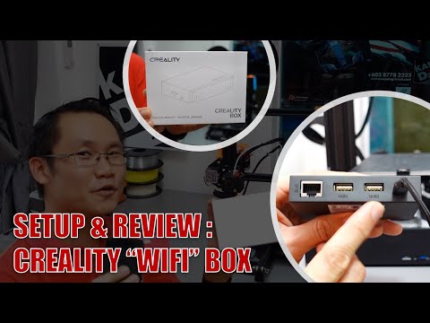 Creality WiFi Cloud Box unbox, setup guide and review (A Beginner's view)