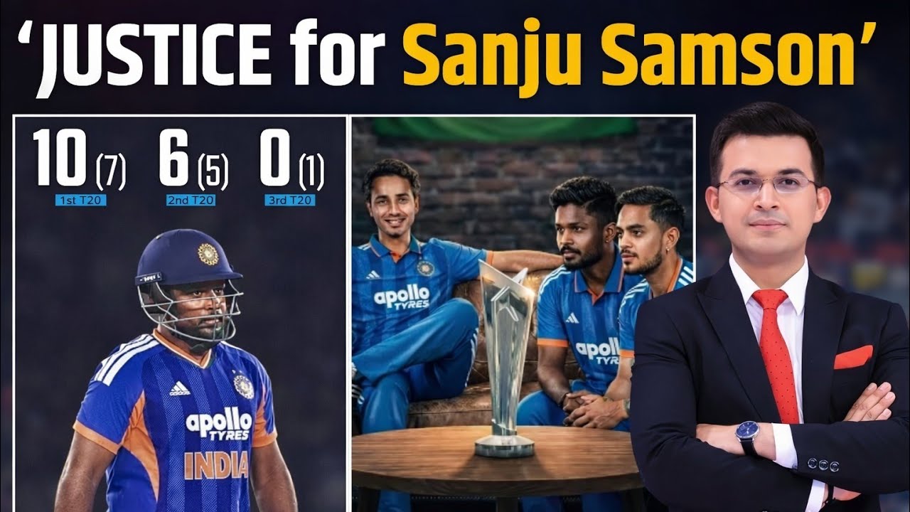 Ind vs NZ : Sanju Samson Out For Golden Duck In 3rd T20I Against New Zealand