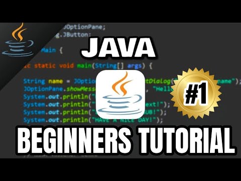 JAVA tutorial from "ZERO TO HERO" Series#1 - YouTube