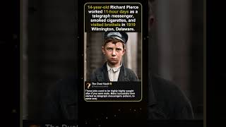 14-Year-Old Telegraph Messenger Richard Pierce's Adult Life in 1910 Delaware