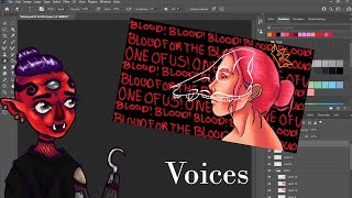 Voices | Technoblade Fanart | Speedpaint