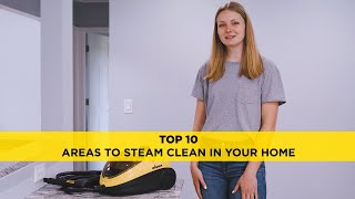 Top 10 Areas to Steam Clean in Your Home