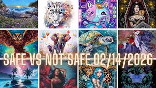 Safe or Not Safe - Diamond Art Club New Releases - February 7, 2026