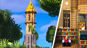 How to Build an Easy Tower in Minecraft! | Tutorial