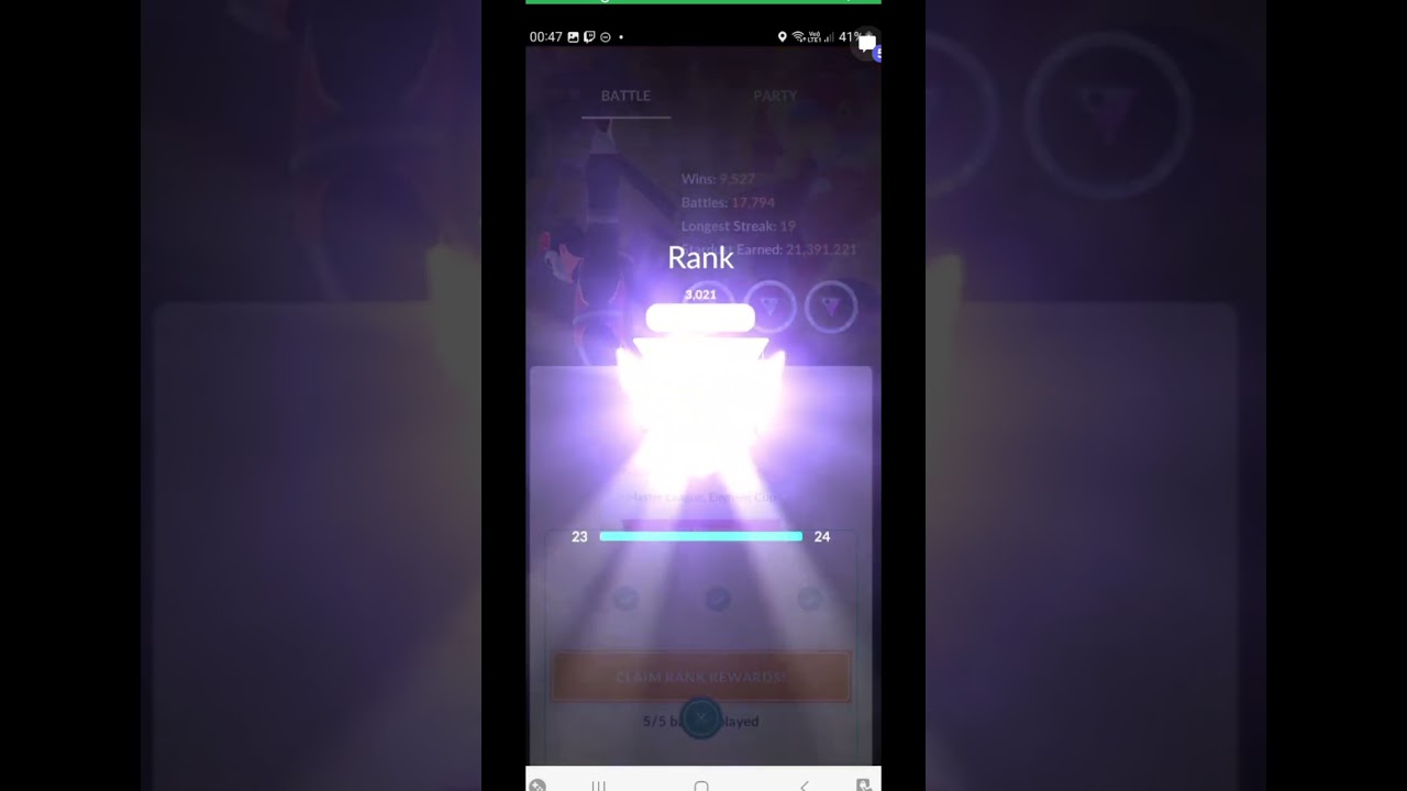 Achieving Legend rank in pokemon go pvp only using shadow pokemon for the 7th season