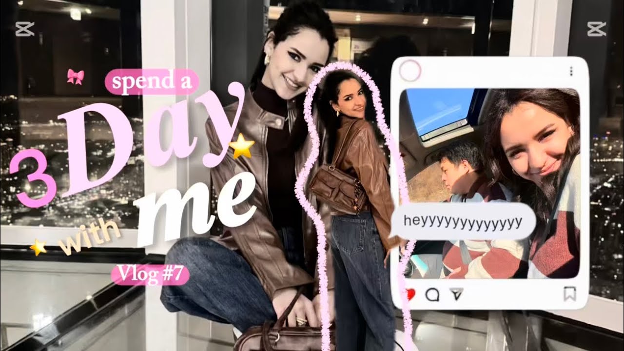 3 DAYS WITH ME IN KOREA🇰🇷|دوزو معايا 3 أيام ، ضحك ، الهبال 😂مغامرة جديدة و تعرفت على ثقافة كورية..  