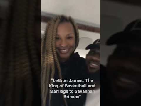 Video: Lebroni ja Savannah Jamesi abielu sees: keskkooli siiralt