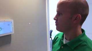 Fast forward of a IQ 2 panel,camera, door/window, and motion sensor install