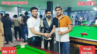 Mubashir Raza Vs Baber Masih | Snooker Full Match Best Of 7 | Snooker Player's Academy #match #10k