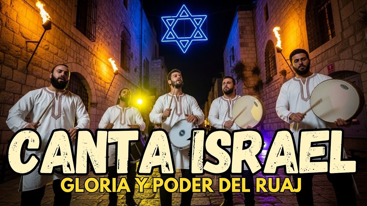 CANTA ISRAEL - Gloria Y Poder Del RUAJ/ ALABANZA PROFETICA