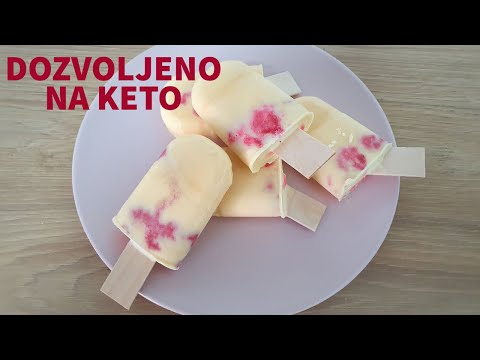 KETO SLADOLED BEZ DODATOG SECERA - LOW CARB ISHRANA