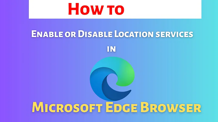 How to Enable or Disable Location Services in Microsoft Edge Browser 2025 | Step-by-Step PC Tutorial