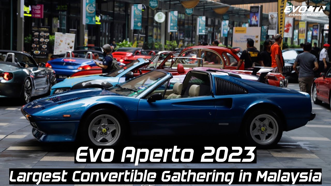 Largest Convertible and Cabriolet Gathering in Malaysia Evo Aperto