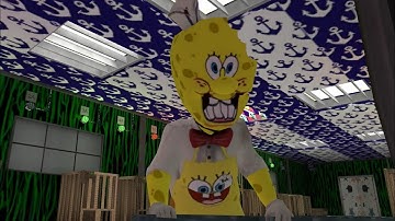 Ice Scream 4 Spongebob Mod Full Gameplay