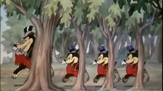 I tre porcellini e i tre lupetti (Three Little Wolves) - Walt Disney, 1936 - Audio sincrono