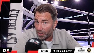 'I'M NOT SURE FURY DOES IT' - EDDIE HEARN REACTS TO BARRETT KO, HUGE 5 v 5 PRESSER, PARKER v JOSHUA?