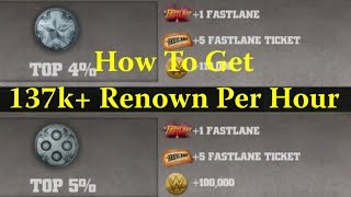WWE Immortals - How To Get 137k+ Renown Per Hour screenshot 3