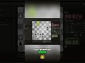 Chess Victory! Winning as Black, Holding as White #shorts