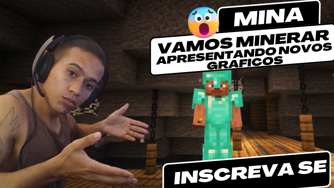 Java Mina MINECRAFT –MINA NOVA – GRAFICO INSANO COM O SHADERS no Minecraft JAVA ...