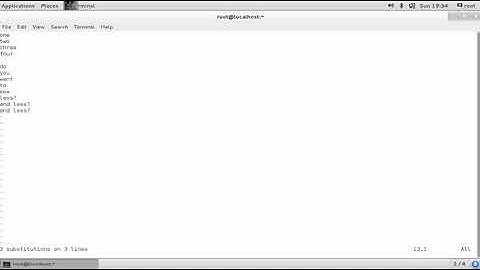 Lesson 2.3: Editing Text Files With VIM  (Part 4)