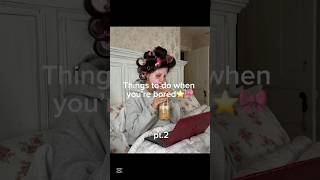 Things to do when you’re bored⭐️🎀 #diy #cleangirl #aesthetic #shorts