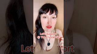 Let&#39;s Subscribe &amp; Support Please @thecrystalgirl ! We Are One #donate #tarot #pickacard