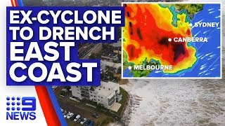 3000km rain system to hit east coast | Nine News Australia