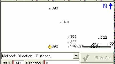 FieldGenius Cogo Traverse Bearing Distance Intersection