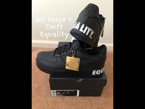 Air Force 1 CMFT Equality Unboxing @featurelv