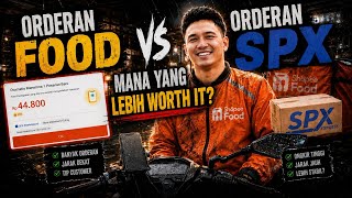 FOOD ORDERS VS SPX ORDERS, WHICH ONE IS MORE WORTH IT? | SHOPEE FOOD DRIVER TUTORIAL