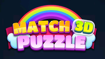 Match 3D Puzzle Game Gameplay Video for Android Mobile