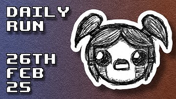 The Binding of Isaac | Daily Run 26th Feb 2025 (Rank: 17)