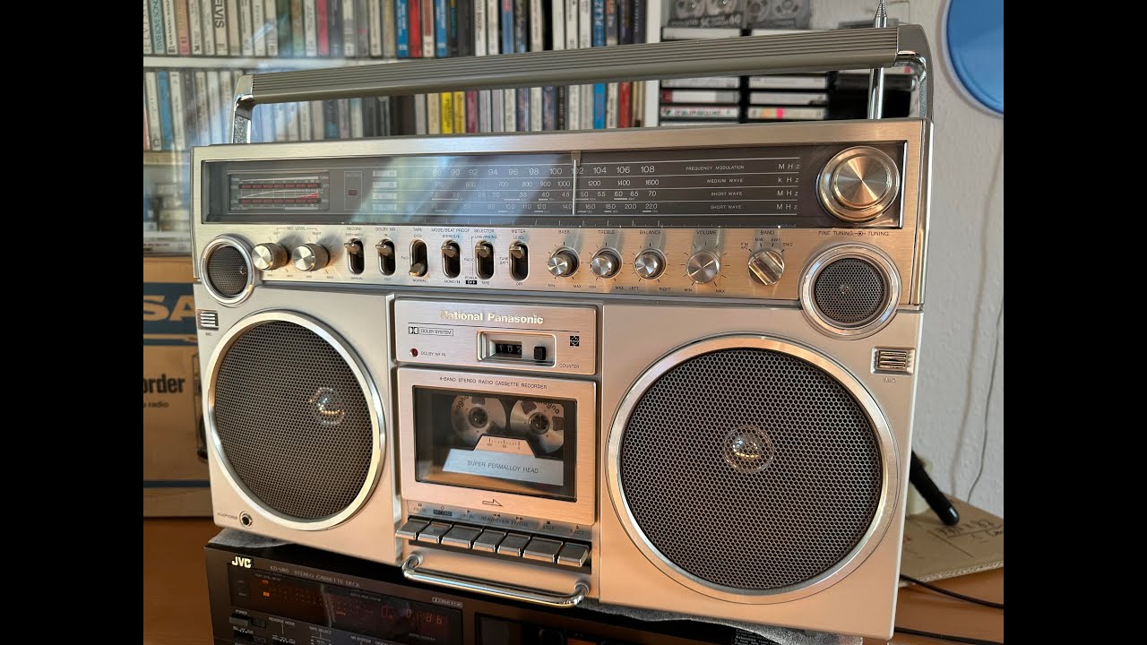 National Panasonic RX-5500 FA. Pure Japan. Viva Nippon. Golden